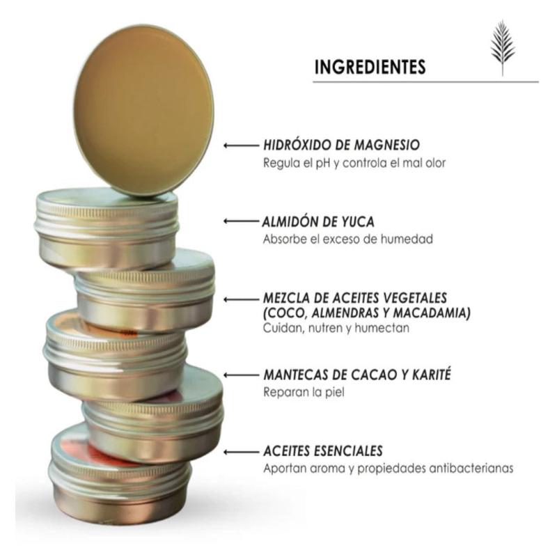 Desodorante PICO DE LORO (Amaderado) 30gr