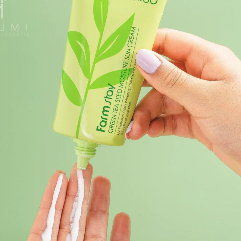Green Tea Seed Moisture Sun Cream SPF50+ PA+++
