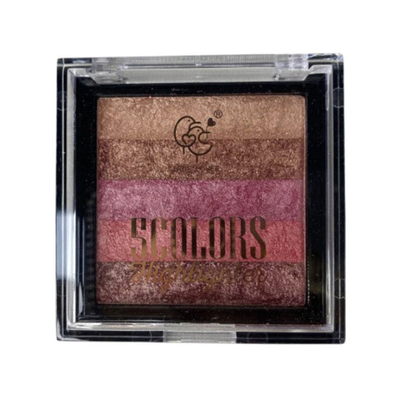 Iluminador Highlighter 5 Colors