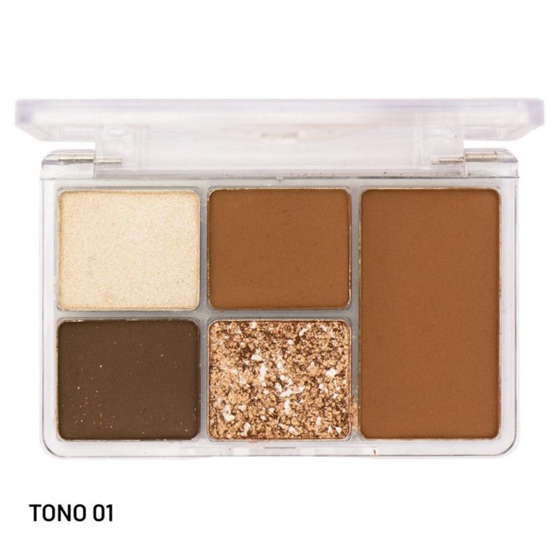 Paleta De Sombras Y Bronzer Jungle