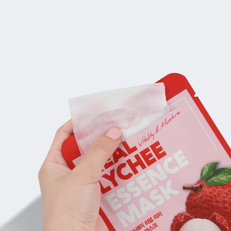 Mascarilla De Esencia De Lychee Real