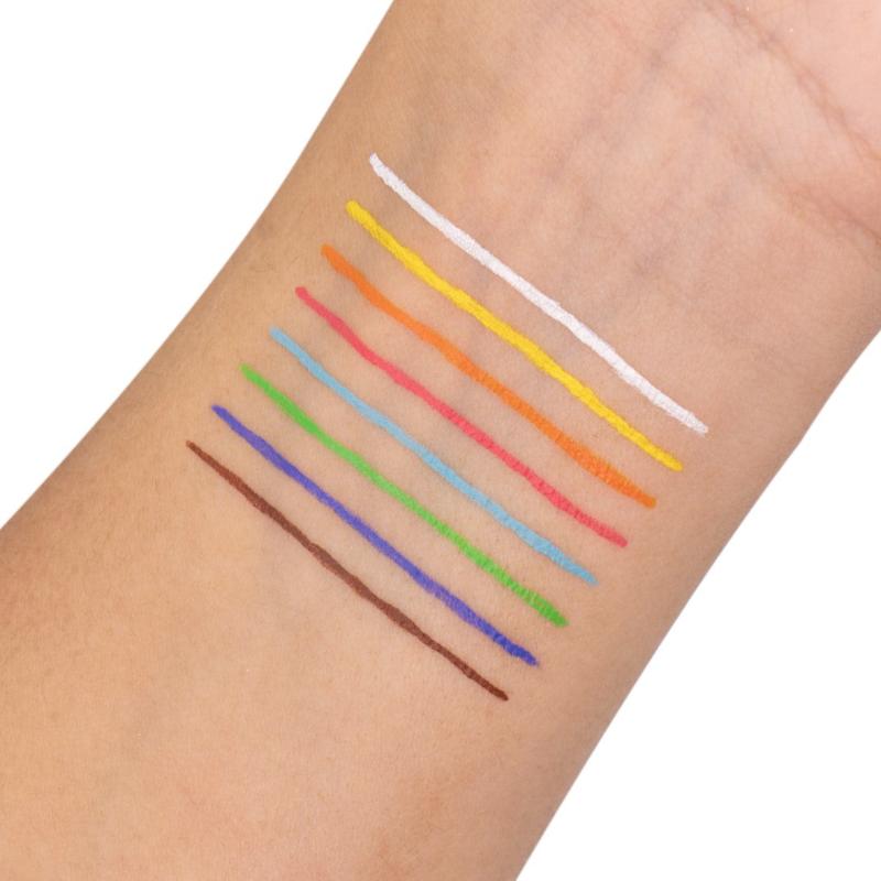 Kit X 8 Delineadores Matte Coloridos Rainbow