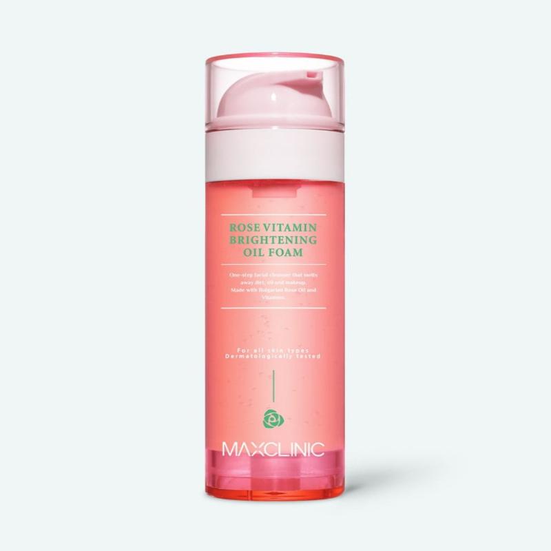 Rose Vitamin Brightening Oil Foam