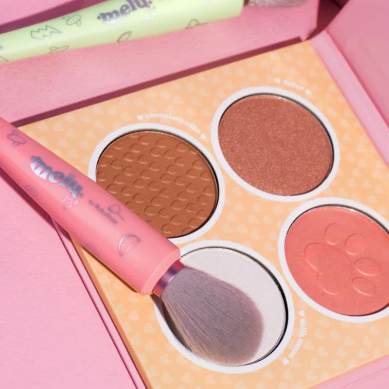 Paleta Blush, Iluminador Y Contorno MELU