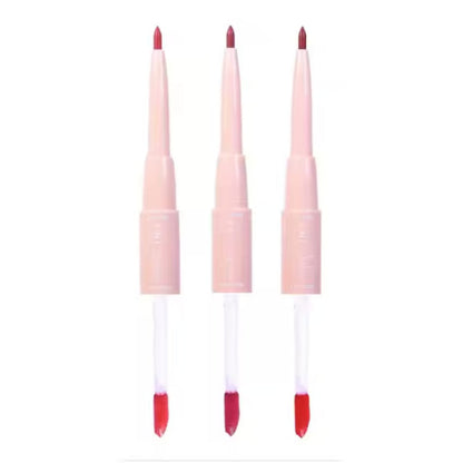Brillo Lip Gloss Con Delineador