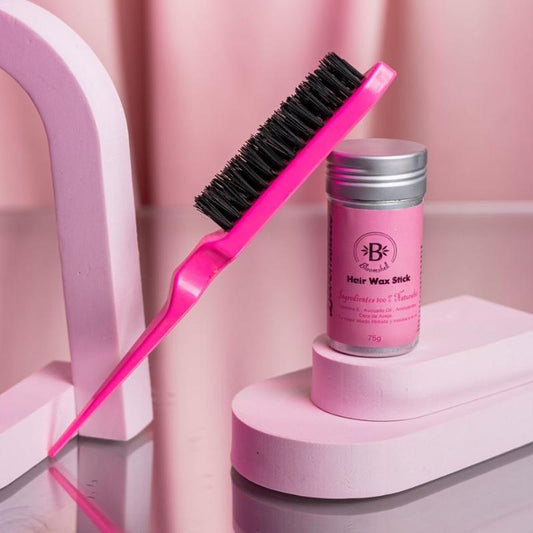 Bloomstick - Kit De Cera y Cepillo Pulidor Para El Cabello