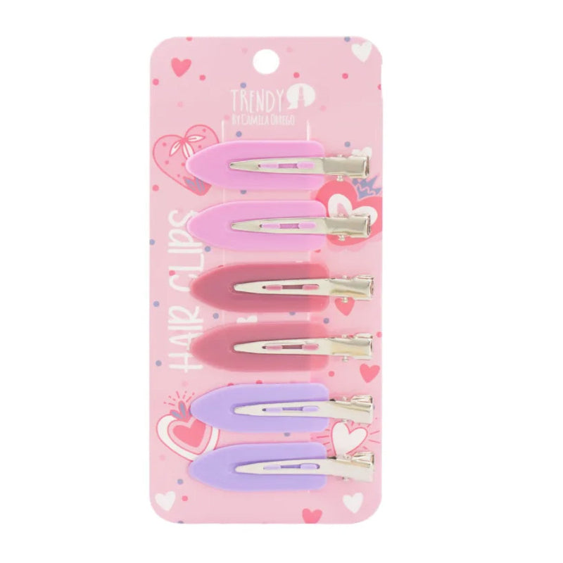 Hair Clips X 6