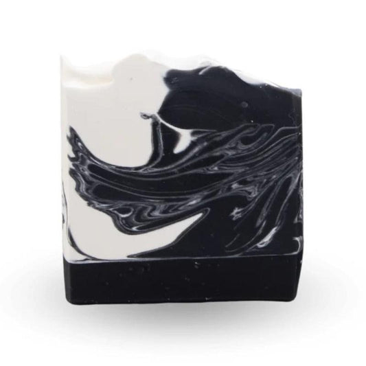 Jabón Artesanal De Carbón Activado, Árbol De Té Y Limón 120g