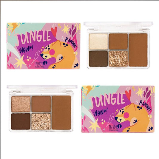 Paleta De Sombras Y Bronzer Jungle