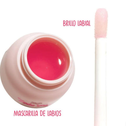 Kit Brillo Labial + Mascarilla Soda Pop