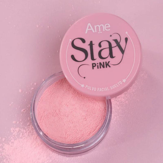 Polvo Suelto Rosado Stay Pink