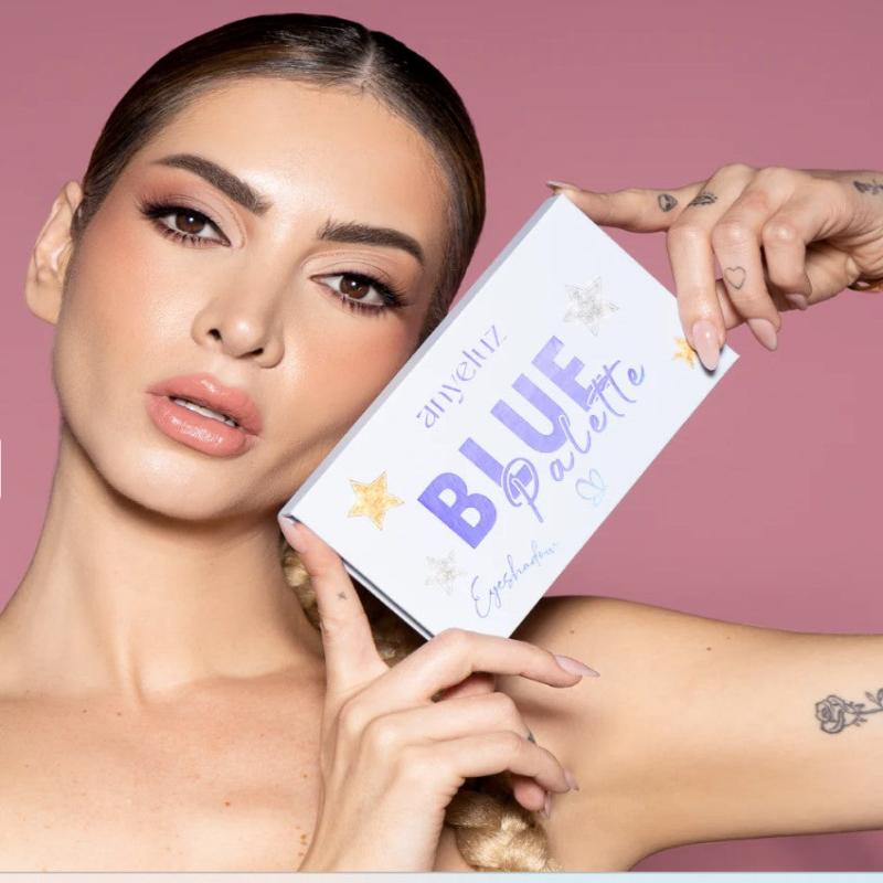 Paleta De Sombras Blue
